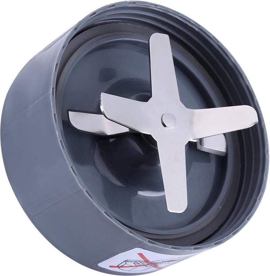 Omgoods- Extractor Blade Vervanging RVS Cross Blade Geschikt voor 600 900W Blender Hoogwaardige Kwaliteit Duurzaam Ontwerp Efficiënte Mixresultaten Blender Mes