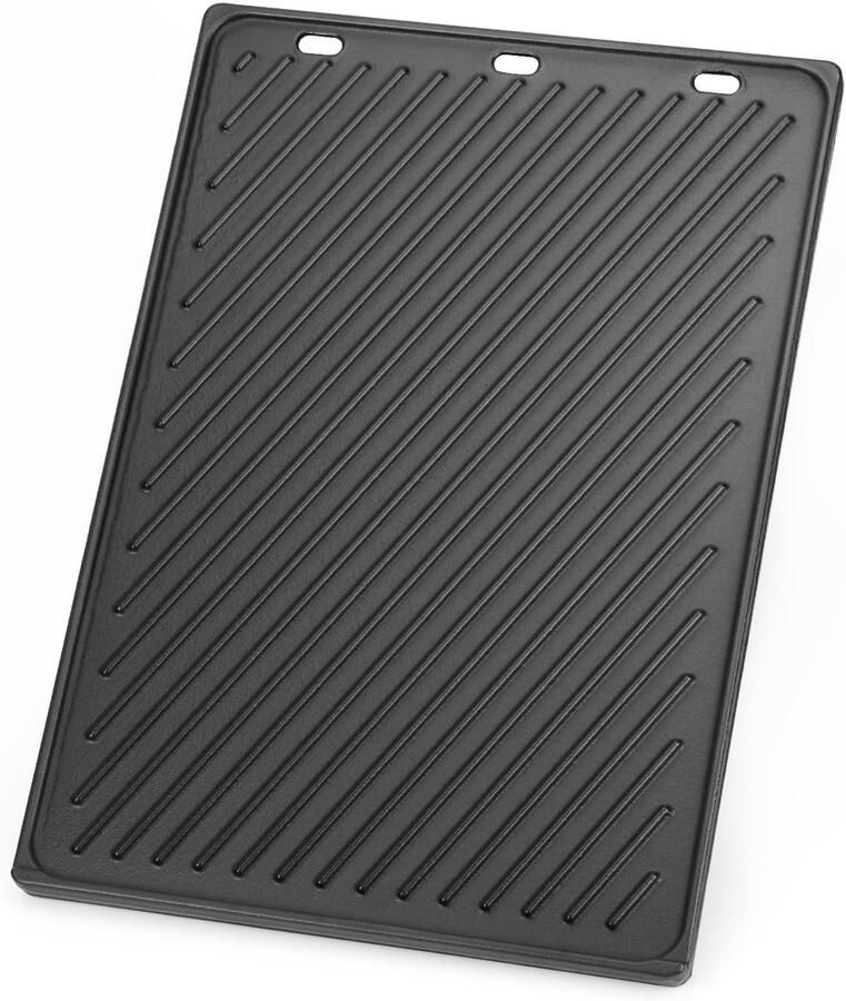 Omgoods Gietijzeren Grillplaat 49.4x32.2cm Voor Genesis 300 Serie