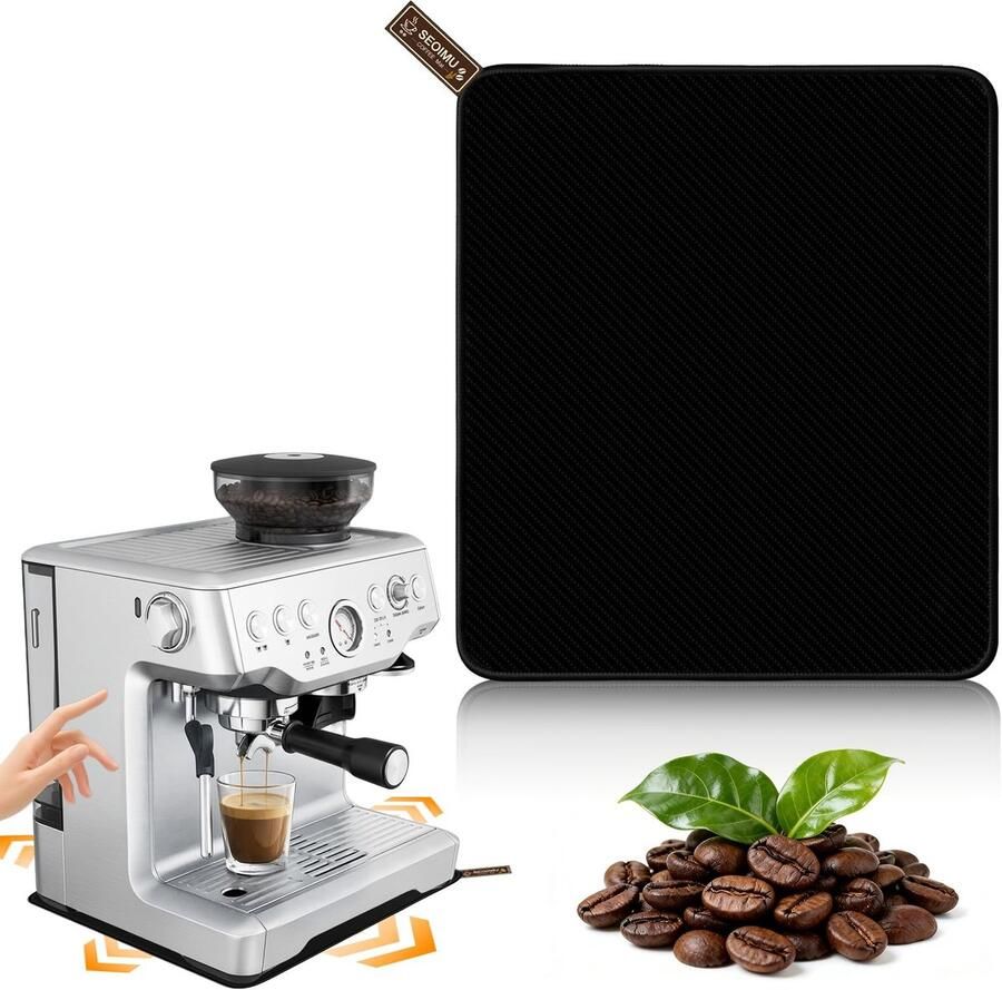 Omgoods Glijmat voor Espresso Machine met Antislip Ondergrond