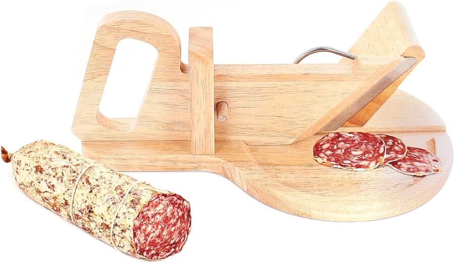 Omgoods Handmatige Guillotine Snijmachine voor Charcuterie Perfect voor Aperitiefs