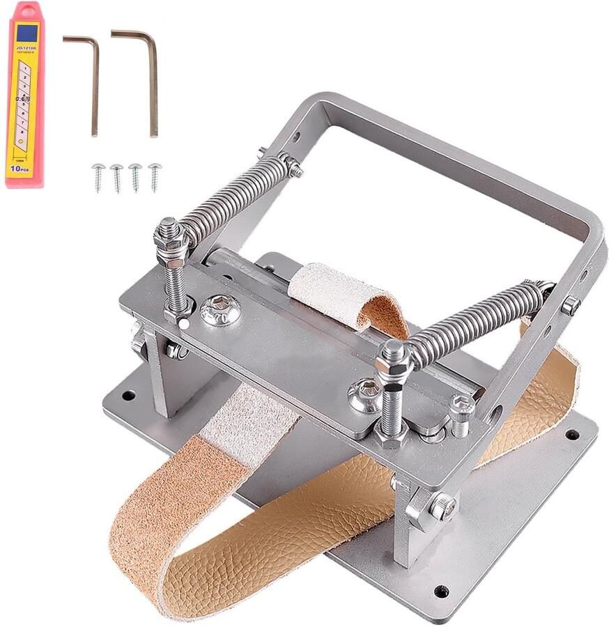 Omgoods Handmatige Leer Schilmachine Precisie Snijmachine voor Leerbewerking