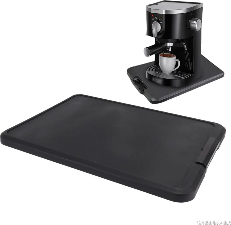 Omgoods- Koffiemaker Uittrekbare Basis Keuken Accessoires Multifunctioneel Plastic 41 x 30 cm Keukenaccessoire