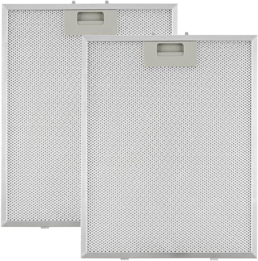 Omgoods Metal Vetfilter voor Afzuigkappen 320x260 mm 2 Stuks