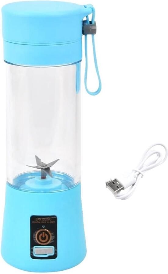 Omgoods Mini Blender met USB Opladen Geschikt voor Smoothies 380ml