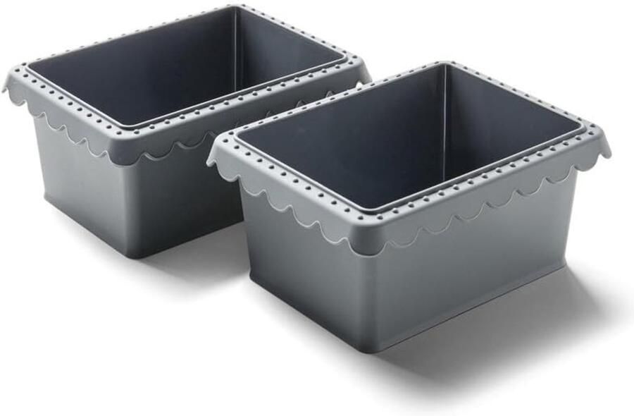 Omgoods Mini Broodpan Set van 2 Perfect voor Air Fryer & Oven