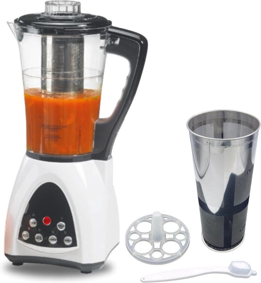Omgoods Multifunctionele Soepmaker met 6 Programma's en Warmhoudfunctie