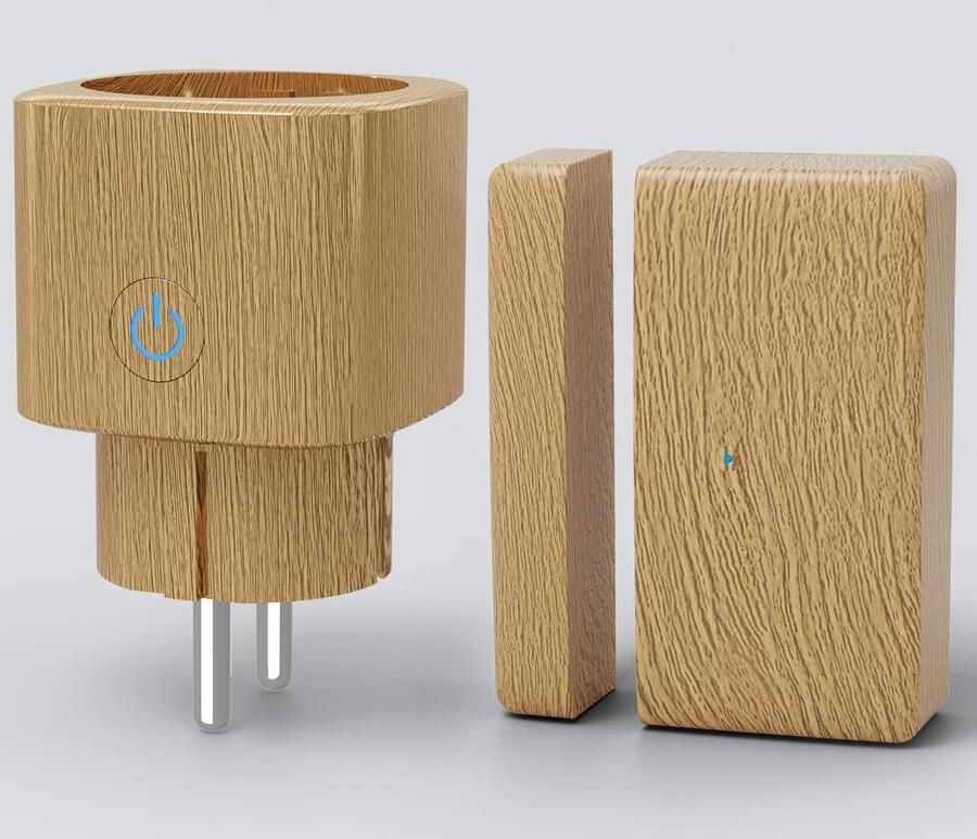 Omgoods Raamcontact Schakelaar voor Afzuigkap met Draadloze Sensor