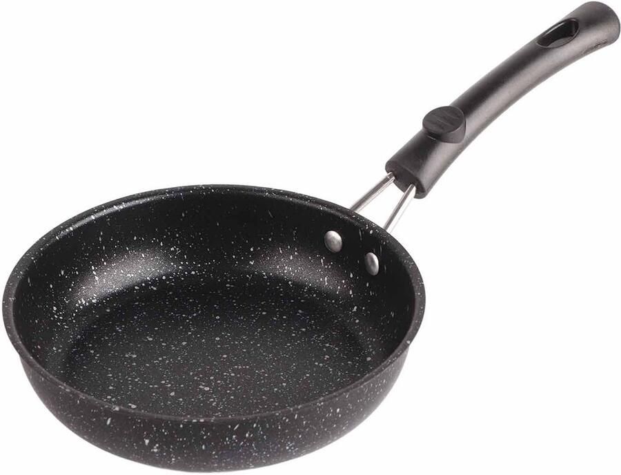 Omgoods Roestvrijstalen Anti-aanbak Eierkoekenpan 18cm