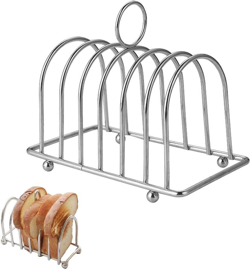 Omgoods RVS Broodrek voor Toast en Bakkerijen