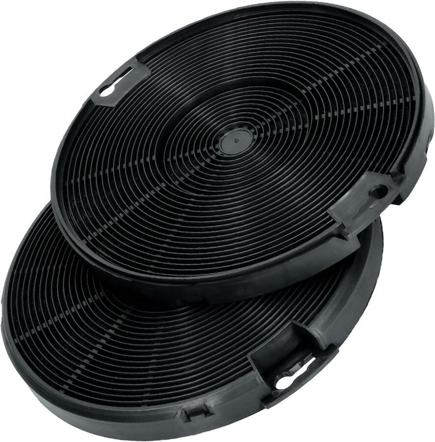 Omgoods Set van 2 Actieve Koolstoffilters voor Afzuigkap Ø 150 mm