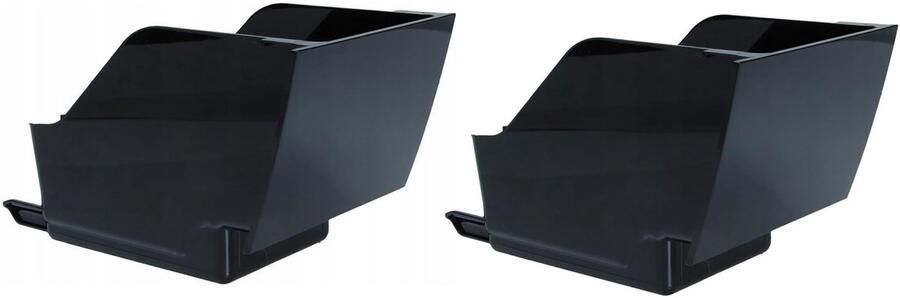 Dailygoods Set van 2 Koffiedikcontainers Compatibel met DeLonghi Koffiemachines