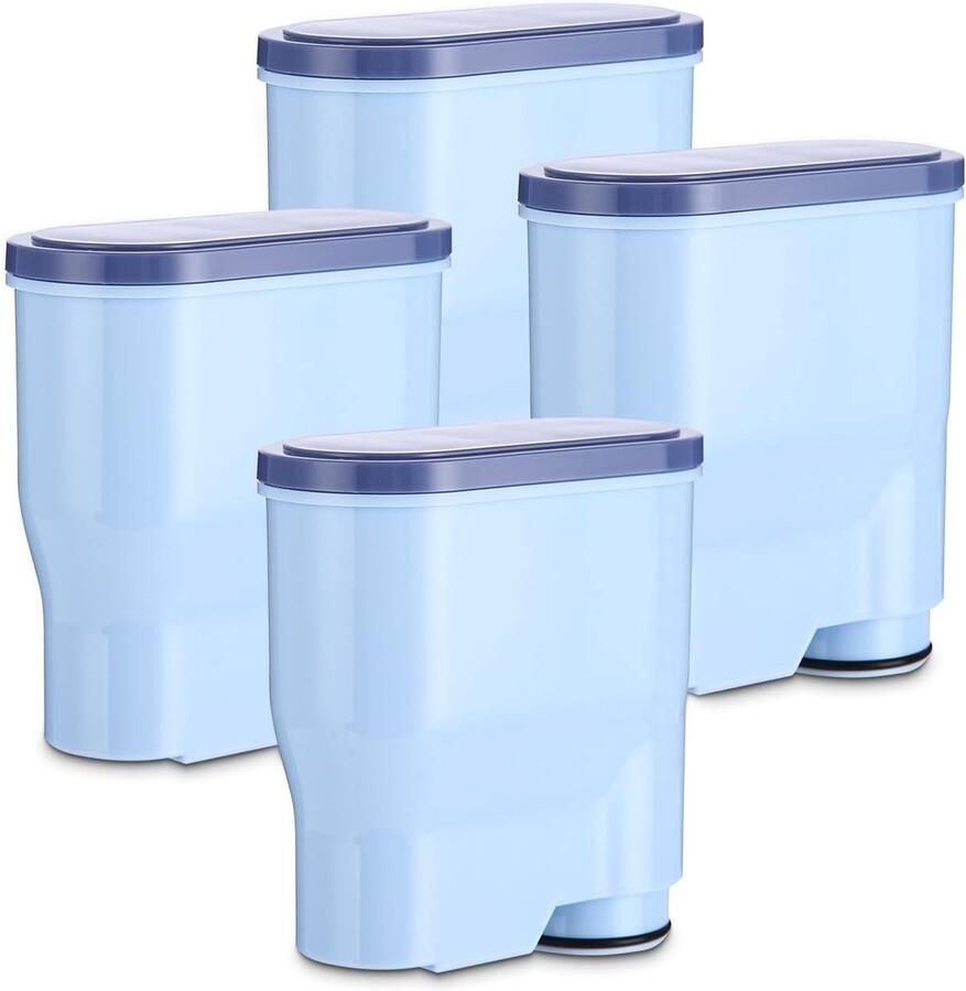 Omgoods Set van 4 Waterfilters voor Koffiemachine Compatibel met Philips