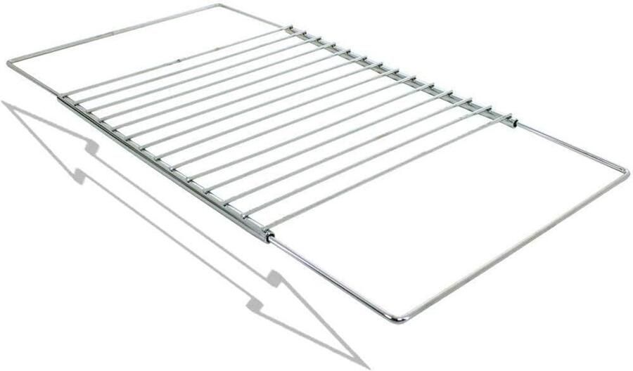 Omgoods Uittrekbare Ovenrooster voor 60 cm Ovens