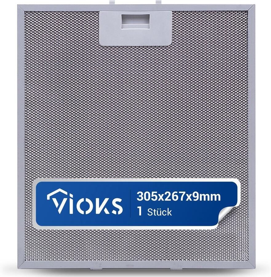 Omgoods Vervangingsfilter voor Afzuigkap Geschikt voor Elica Whirlpool