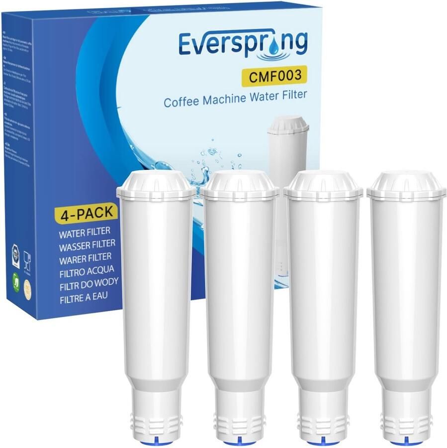 Omgoods Waterfilter voor Koffiemachine Set van 4 Stuks