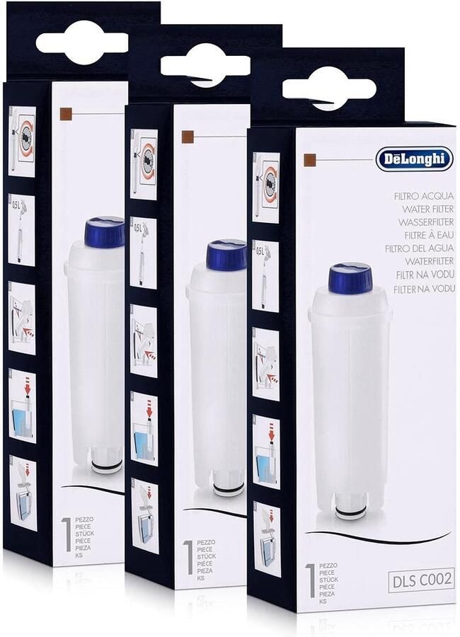 Omgoods Waterfilter voor Koffiemachines Set van 3