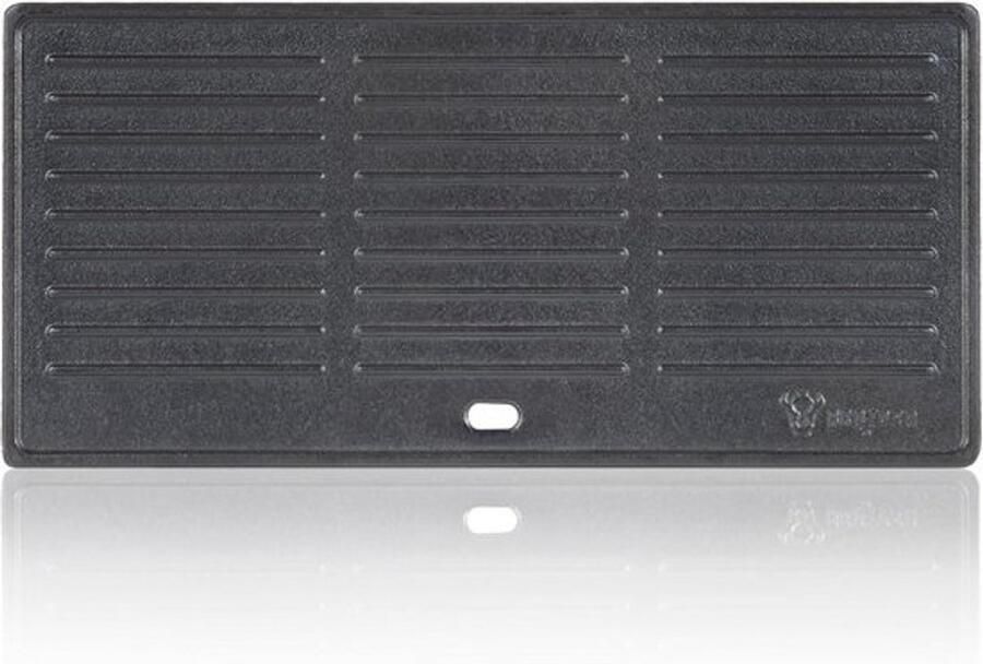 Omkeerbare Gietijzeren Grillplaat 42 5 x 20 5 cm Universele Grillaccessoire voor BBQ