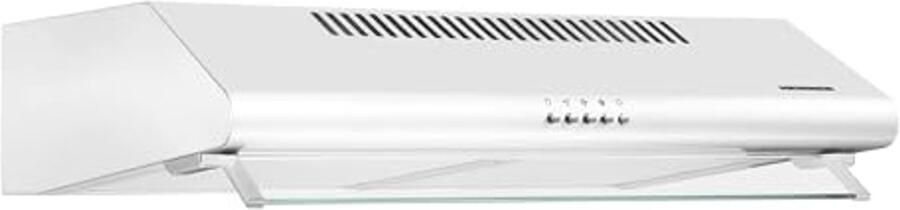 Onderbouw Afzuigkap 60 cm met Dubbele Motor en LED Verlichting Efficiënte Ventilatie voor Kleine Keukens