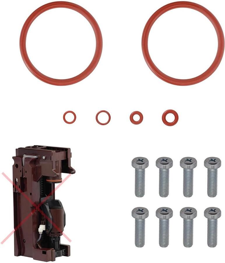 Onderhoudsset Koffiemachine Afdichtingen Set Koffiezetapparaat Reparatie Voedselveilig EPDM 14 Stuks Zwart