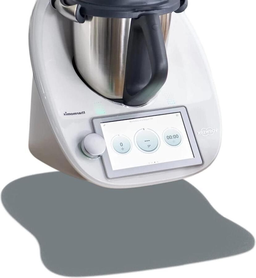 Onderlegger Keukenmachine Glijplank Afdruipmat Keukenmachine Gebruik Speciaal Vormontwerp 32 x 28 cm Grijs