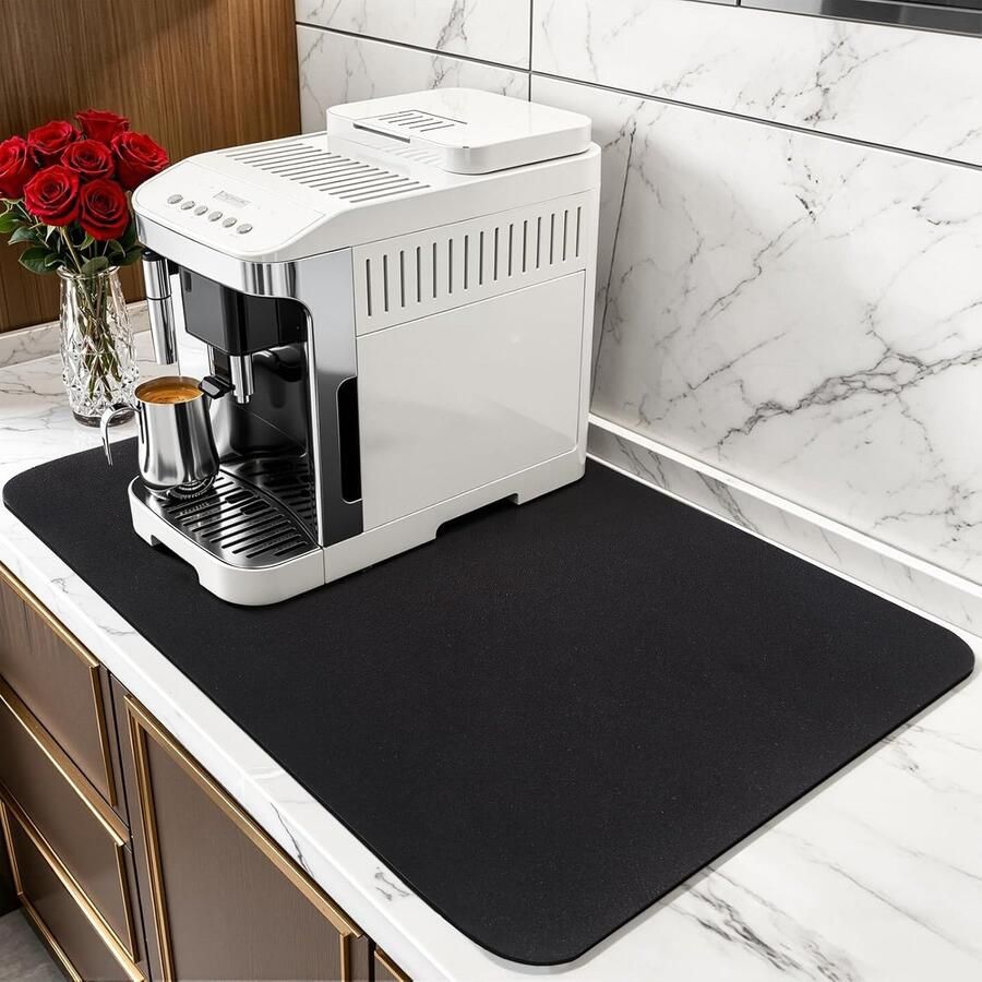 Onderlegger voor koffiezetapparaat Bescherming tegen vlekken hittebestendig en eenvoudig schoon te maken