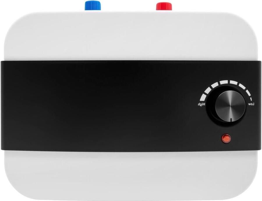 Ondertafelboiler 6 liter 1500 W 230 V mini-doorstroomboiler keuken douche waterboiler met led-temperatuurweergave warmwaterboiler opslag voor wastafel keuken badkamer