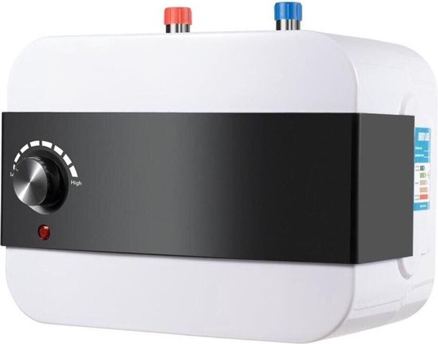 Ondertafelboiler Warmwateropslag Keuken Gebruik Compact Formaat 6 Liter Wit