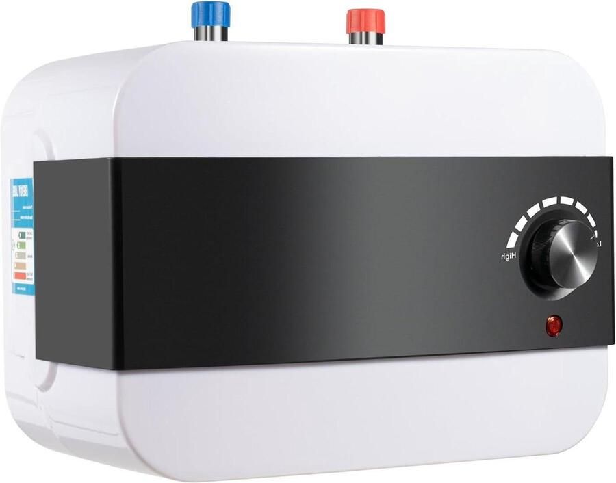 Ondertafelboiler Warmwateropslag Keuken Gebruik Compact Formaat 6 Liter Wit