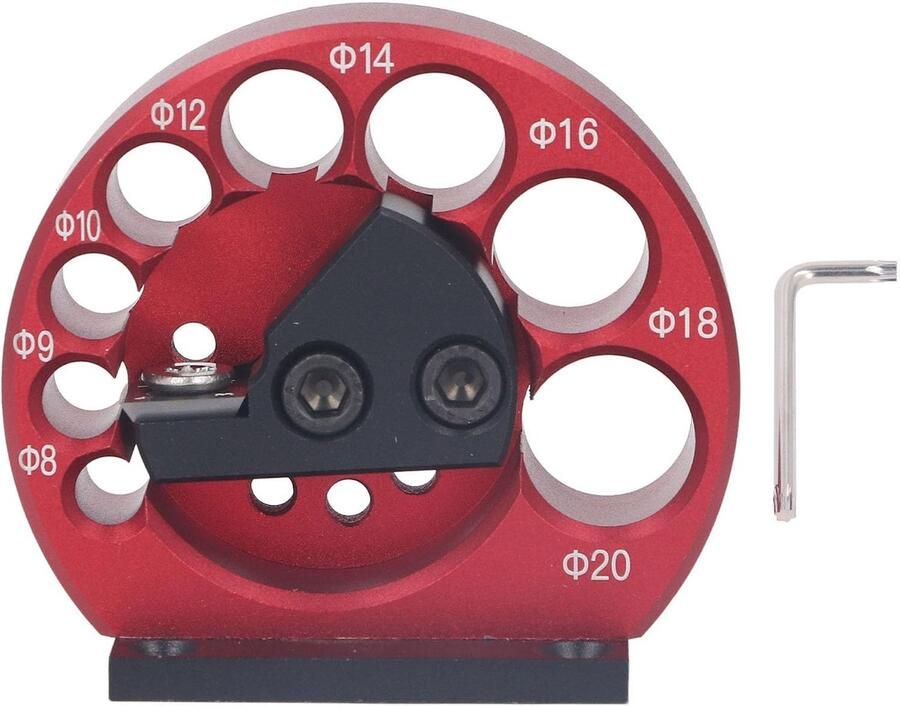 Allecto Dowel Maker Jig Kit Verstelbare Plugmaker voor Houtbewerking Voor precisie en gemak Geschikt voor 8mm tot 20mm Voor het maken van