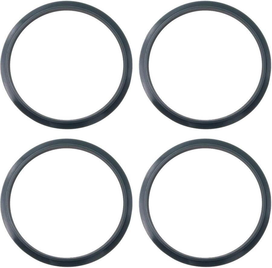 Allecto Waterdichte Onderdelen Vervangingsaccessoires 4 Stuks Compatibel met 900W Blender Ideaal voor Smoothies Voor thuisgebruik