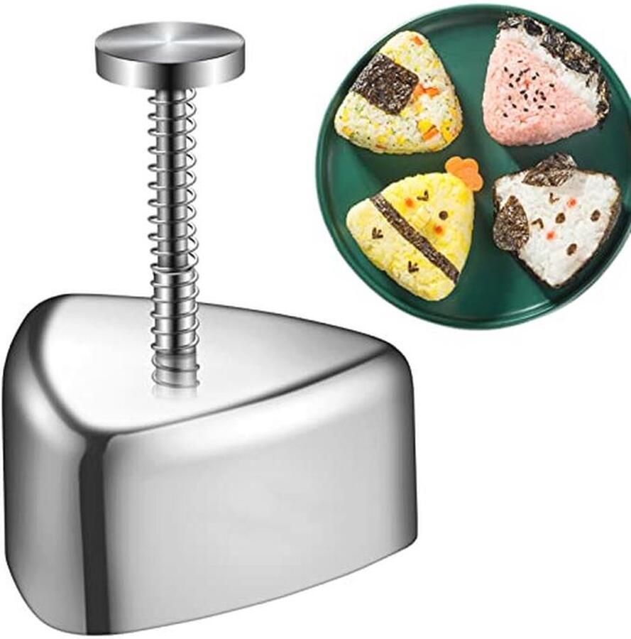 Onigiri Mold Driehoek Rijstbal Maker voor Bento Lunch en DIY