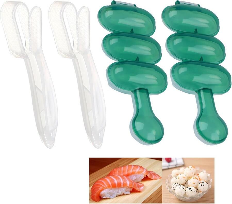 Onigiri vorm en sushi-maker Roestvrijstalen Onigiri Maker