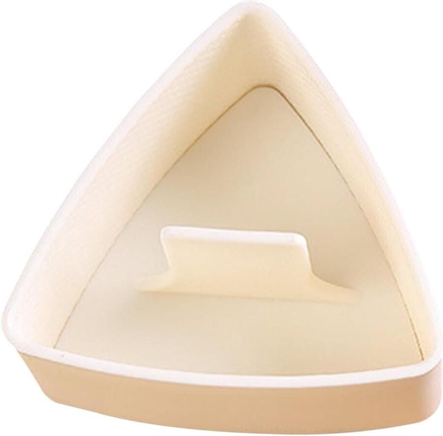 Onigiri vorm Rijstbal maker Sushi bereiden Antiaanbak ontwerp 85 x 4 cm Beige