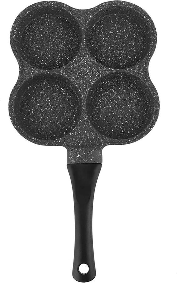 Ontbijt Mini Pannenkoeken Maker 4 Gaten Bakplaat Pan Grill Pan Voor Pannenkoeken Crêpe Maker