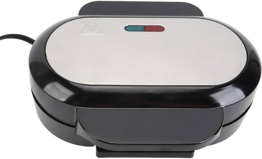 Elektrische Ontbijtmachine met Antikleef Aluminium Verwarmingsplaat Eierpannenkoek en Steak Maker Compact en Gemakkelijk Mee te Nemen 1000 W 220V