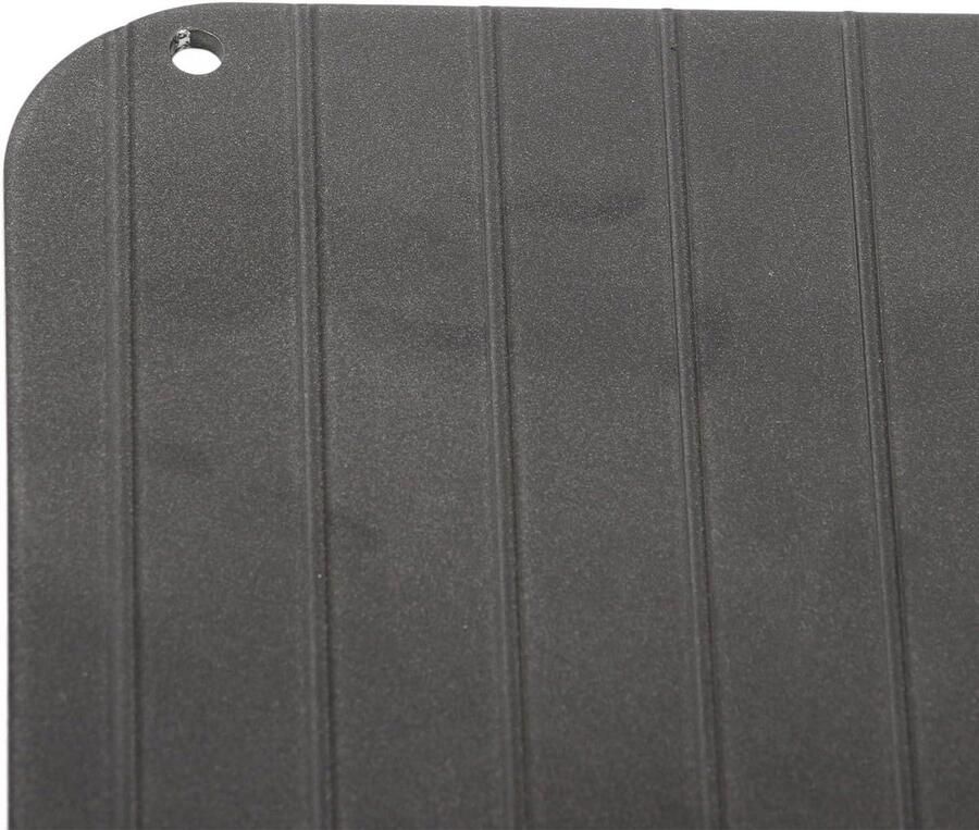 Ontdooiplaat Ontdooien Snel Keuken Gebruik Snelle Ontdooiing 23 x 16.5 cm Zilver