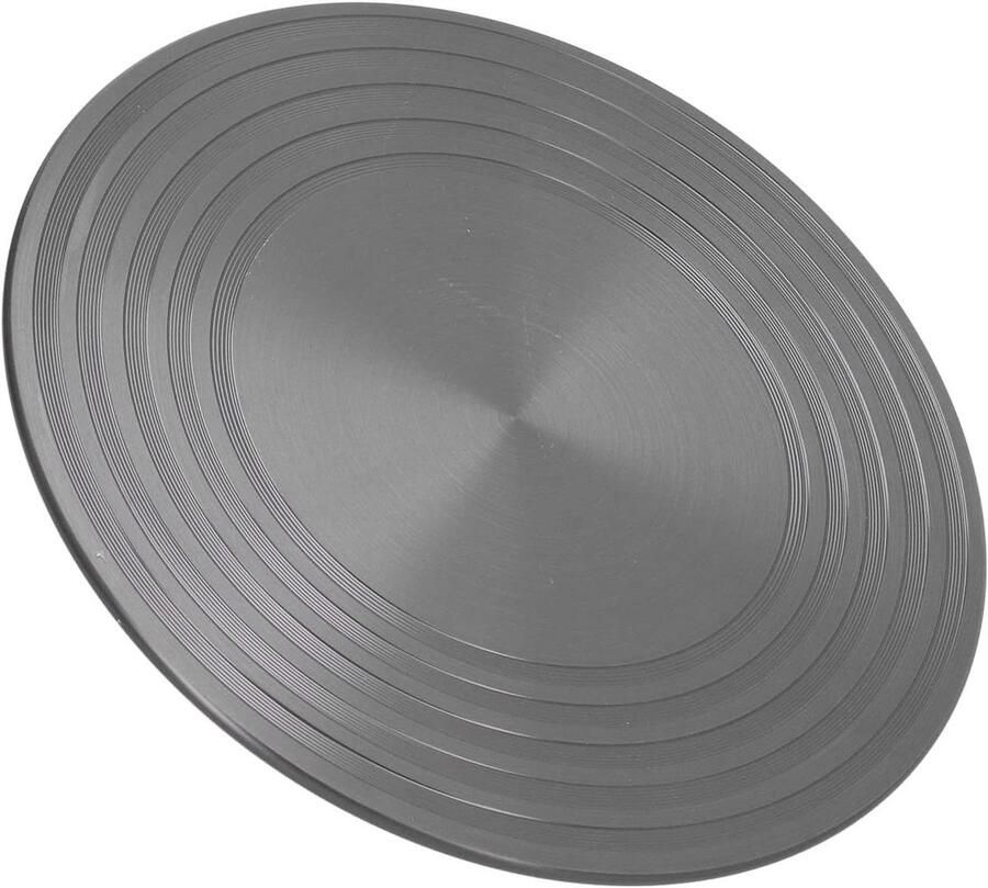 Ontdooiplaat Warmteverspreider Efficiënt Ontdooien Gebalanceerde Warmtegeleiding 28 Cm Diameter Grijs