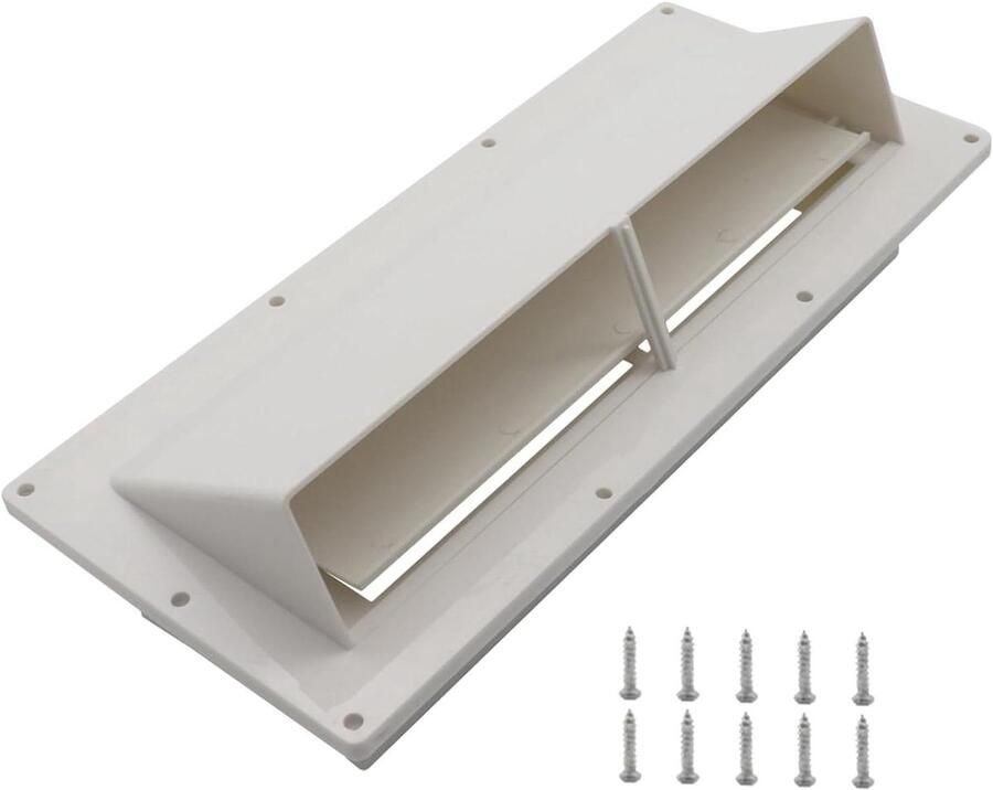Ventilatiekap Afzuigkap Onderdeel Mobiele Keuken Vergrendelingsmechanisme 32 x 15 x 10 cm Wit