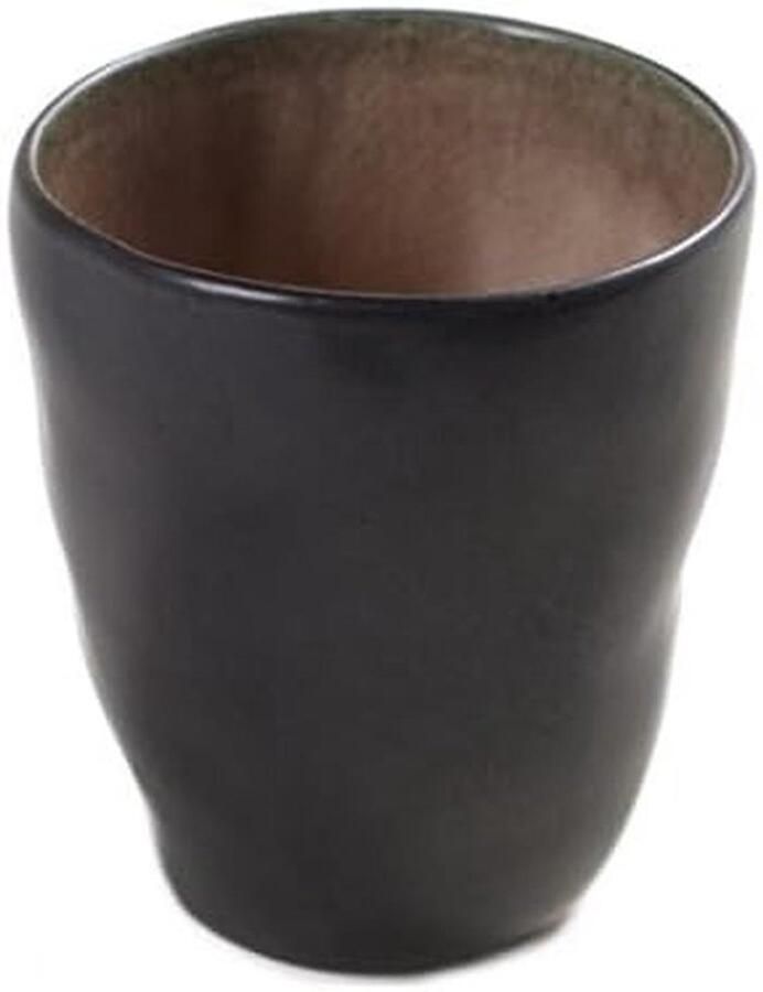 Oorsprong Koffiekopje Serie Aardewerk Bruin Mokka of Espresso Kop