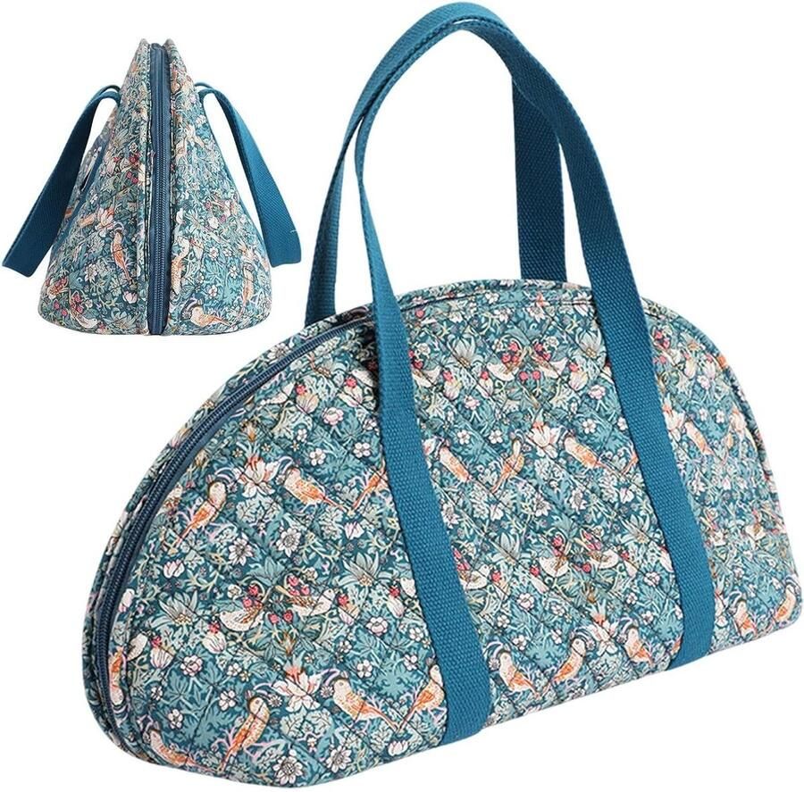 Opbergtas Stoomkoker Reis Organizer Strijkijzer Meenemen Waterdichte Stof 32 x 12 x 5 cm Zwart - Foto 1