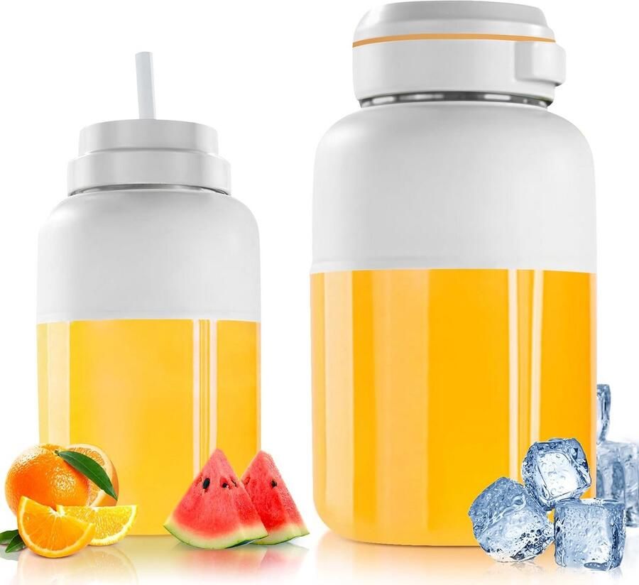 Oplaadbare Elektrische Citruspers met Grote Kan van 1.2L Eenvoudig Sap Persen