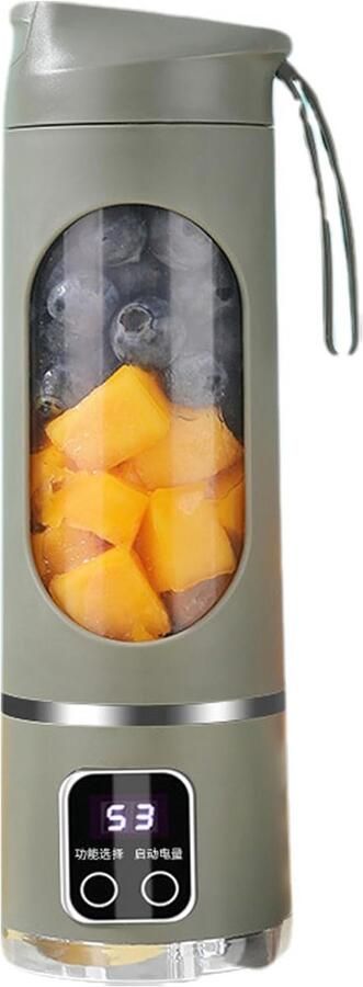 Oplaadbare Mini Blender Draagbare Mixer Verse Sappen Maken 18000 RPM Roestvrij Staal