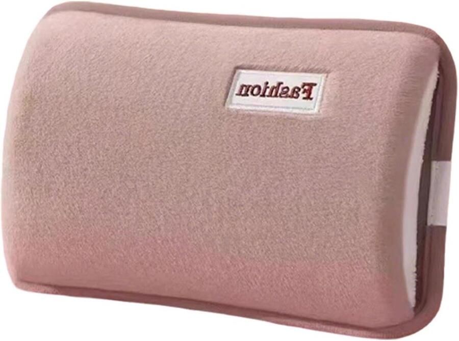 Oplaadbare Warmwaterkruik Elektrische Kruik Ontspannen & Opwarmen Snelle Verwarming 27 x 19 cm Grijs