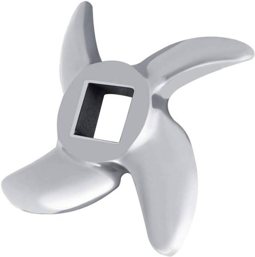 Allecto Plus Vleesmolenmessen 12 22 32 Roestvrijstalen Vleesmes Kruisvormige Snijder Vleesmessen Vleesmolen Snijplaat Reserveonderdeel voor Keuken Vlees Chopper Crusher (12#) met Snijbladen