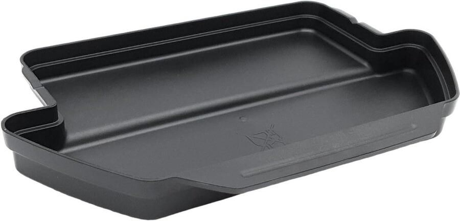 Opvangbak Grill Lekbak Reserveonderdeel Schoon Grillen Vaatwasmachinebestendig 20 x 10 x 1 cm Zwart - Foto 1
