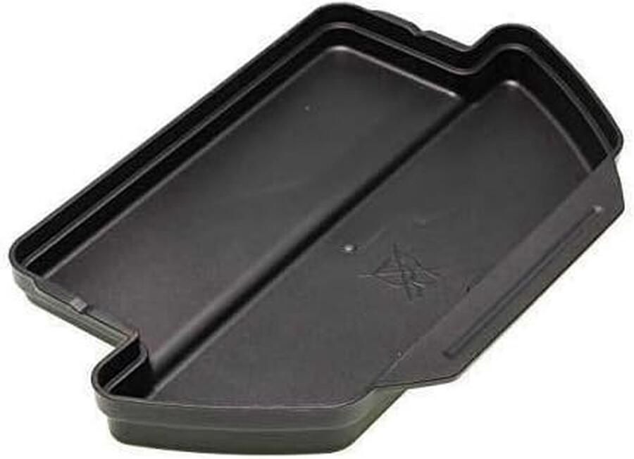 Opvangbak Grill Reserveonderdeel Accessoire Apparaat Onderhoud Perfecte Pasvorm 30 x 18 cm Zwart