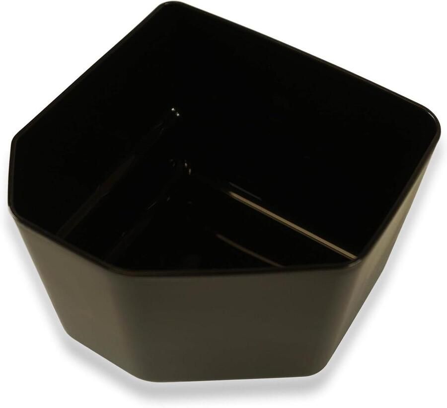 Opvangbak Koffiedik Koffiediktank Reservoir Espressomachine Onderhoud Originele Referentie 16x15x10 cm Zwart