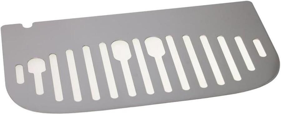 Opvangbak Koffiemachine Reserveonderdeel Waterbak Koffieapparaat Onderhoud Roestvrij Staal 23 x 13 cm Zilverkleurig