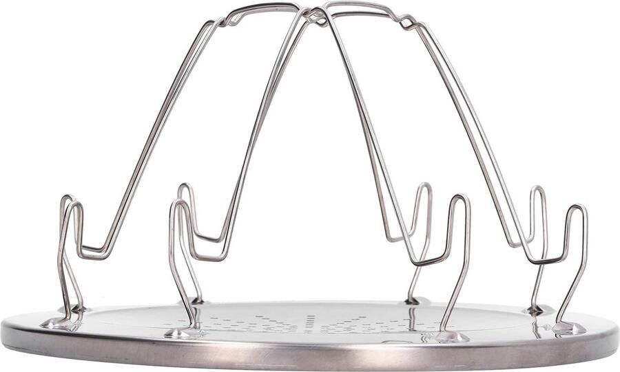 Opvouwbaar Broodrooster Kampeer Accessoire Buiten Koken Roestvrij Staal 22x12.4cm Zwart