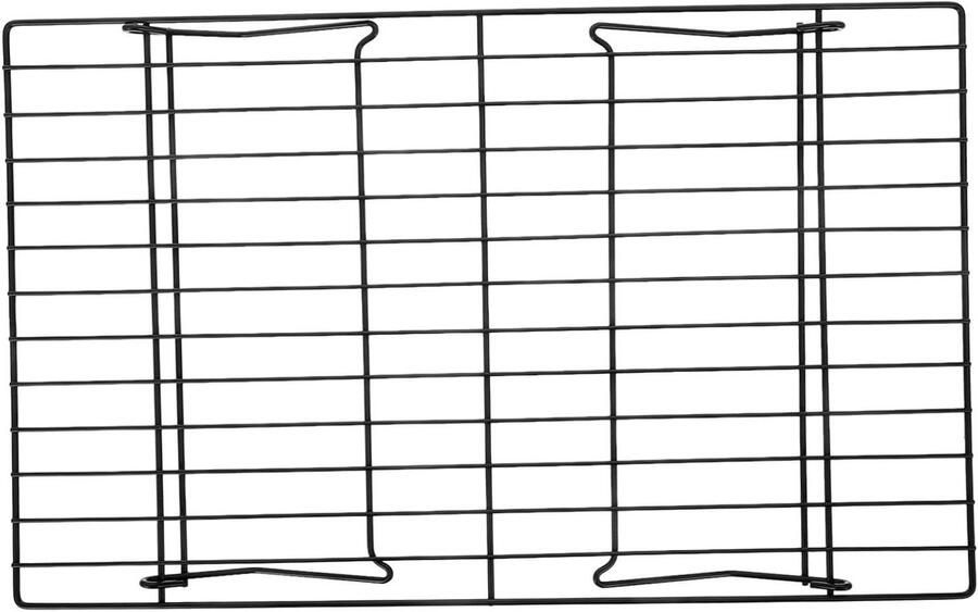 Opvouwbaar Koelrek Bakrek Grillrek Bakken en Grillen Stabiele IJzerdraad Structuur 40 x 25 x 7 cm